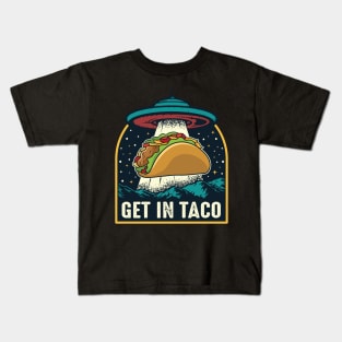 Taco Abduction Kids T-Shirt